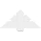 Ekena Millwork Kennewick Architectural Grade PVC Gable Bracket, 36"W x 16 1/2"H x 4"D x 6"F, 11/12 Pitch GBP036X17X0406KEN00 - alternate 3